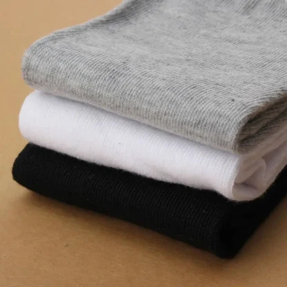 Ankle Split Solid Color Toe Socks - Image 4