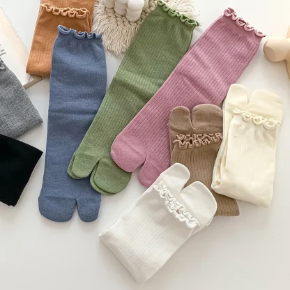 Lettuce Trim Plain Toe Socks - Image 3