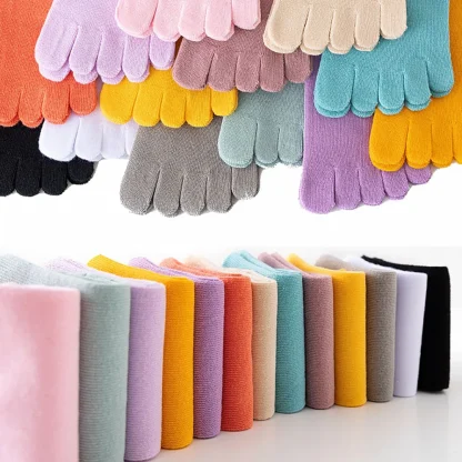 Sweat Absorption Toe Socks - Image 7