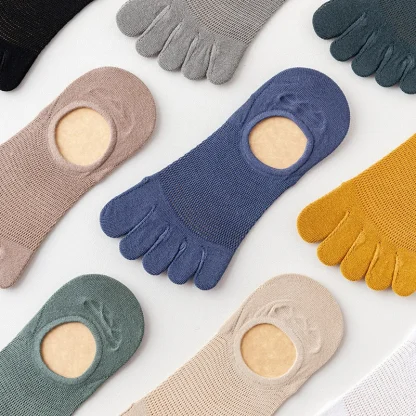 Extra Low Cut Plain Toe Socks - Image 5