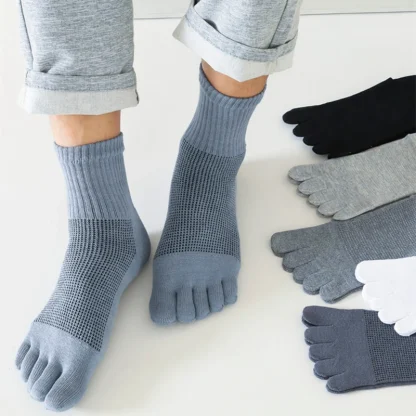 Soft Ankle Solid Toe Socks - Image 6