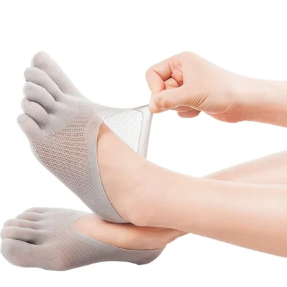 Ultra-thin Invisible Toe Socks