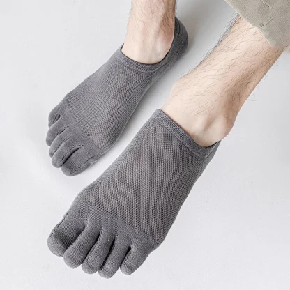 Extra Low Cut Plain Toe Socks