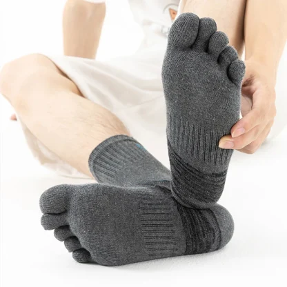 Sweat-absorbing Toe Socks - Image 2